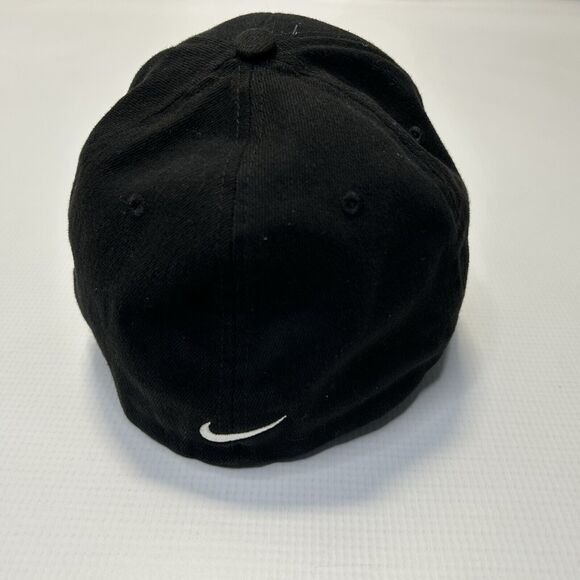 Nike 2013 Adult Unisex Contrast Stitch Golf Hat/Cap-Black/White 401840-010 - Picture 5 of 6